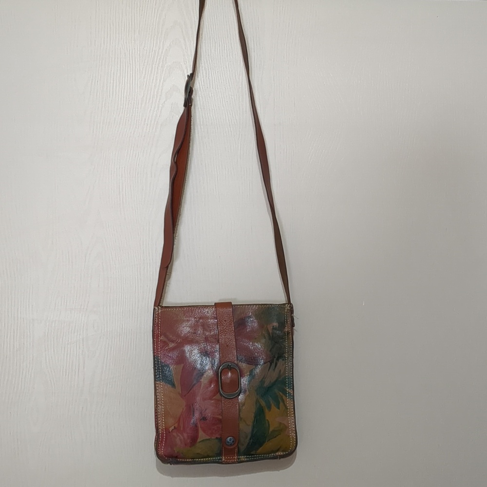 Patricia Nash Multicolor Floral Crossbody Bag - Picture 4 of 13